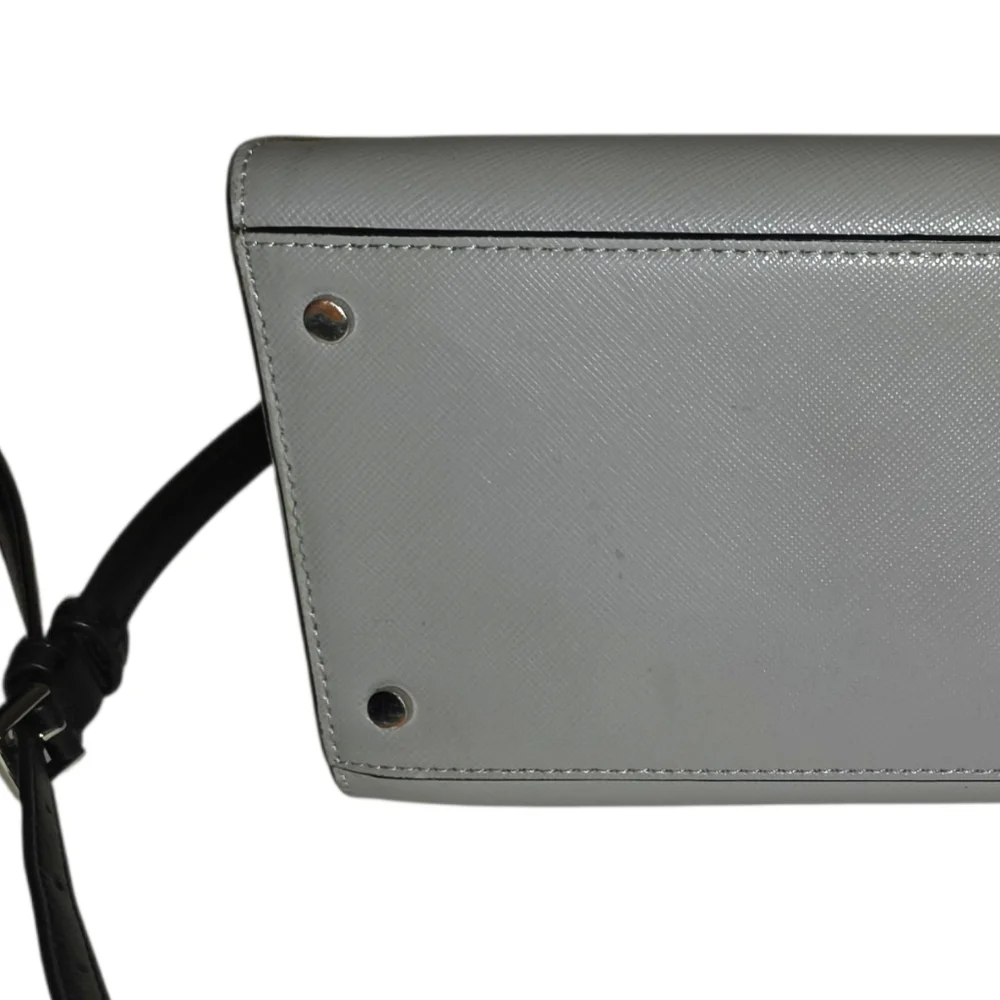 Kate Spade New York Staci Colorblock Medium Satchel Bag - Gray, Black, White - Picture 8 of 8